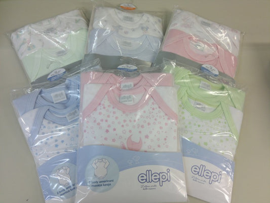 ELLEPI - Warm Bipack Cotton Bodysuit