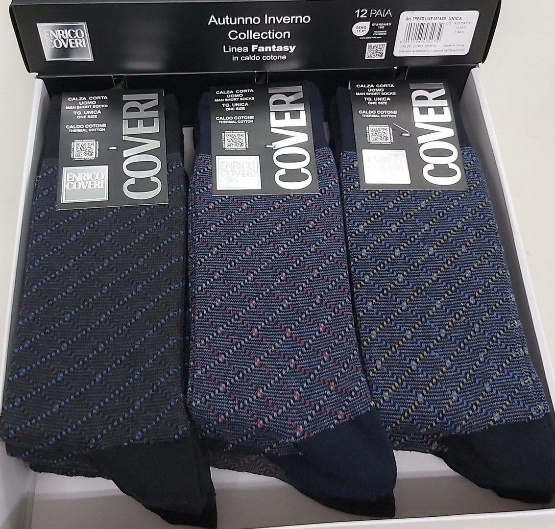 ENRICO COVERI - Short/Long Warm Cotton Socks