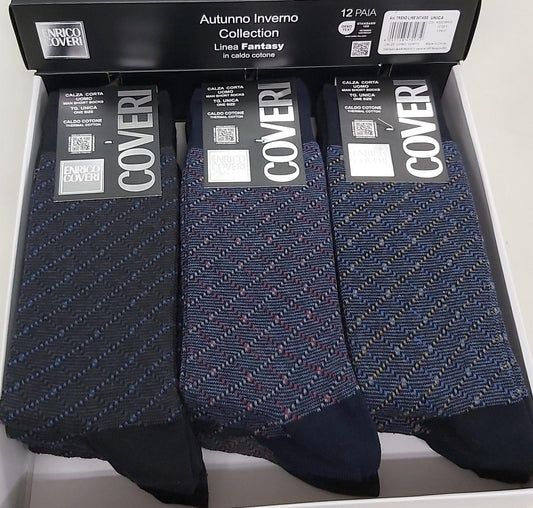 ENRICO COVERI - Short/Long Warm Cotton Socks