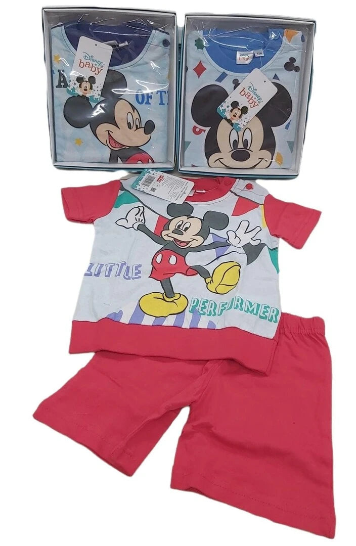 DISNEY - Pigiama Cotone Mickey Mouse