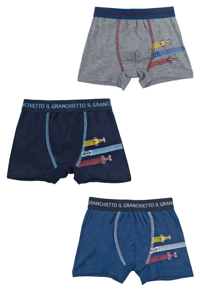 IL GRANCHIETTO - Boxer Tripack Bambino GB4101