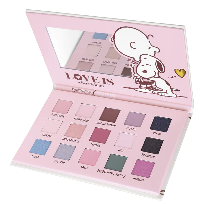 BELLAOGGI - PEANUTS PALETTE COLOR JOY LOVE IS A BEST FRIEND