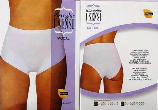 ÉVEILLE LES SENS - Slip renforcé en Modal