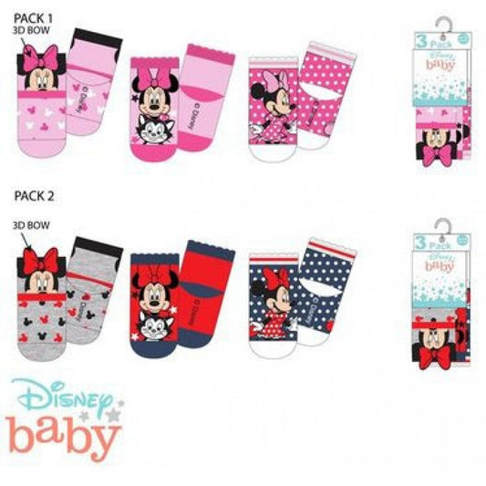 DISNEY - Calze Tripack