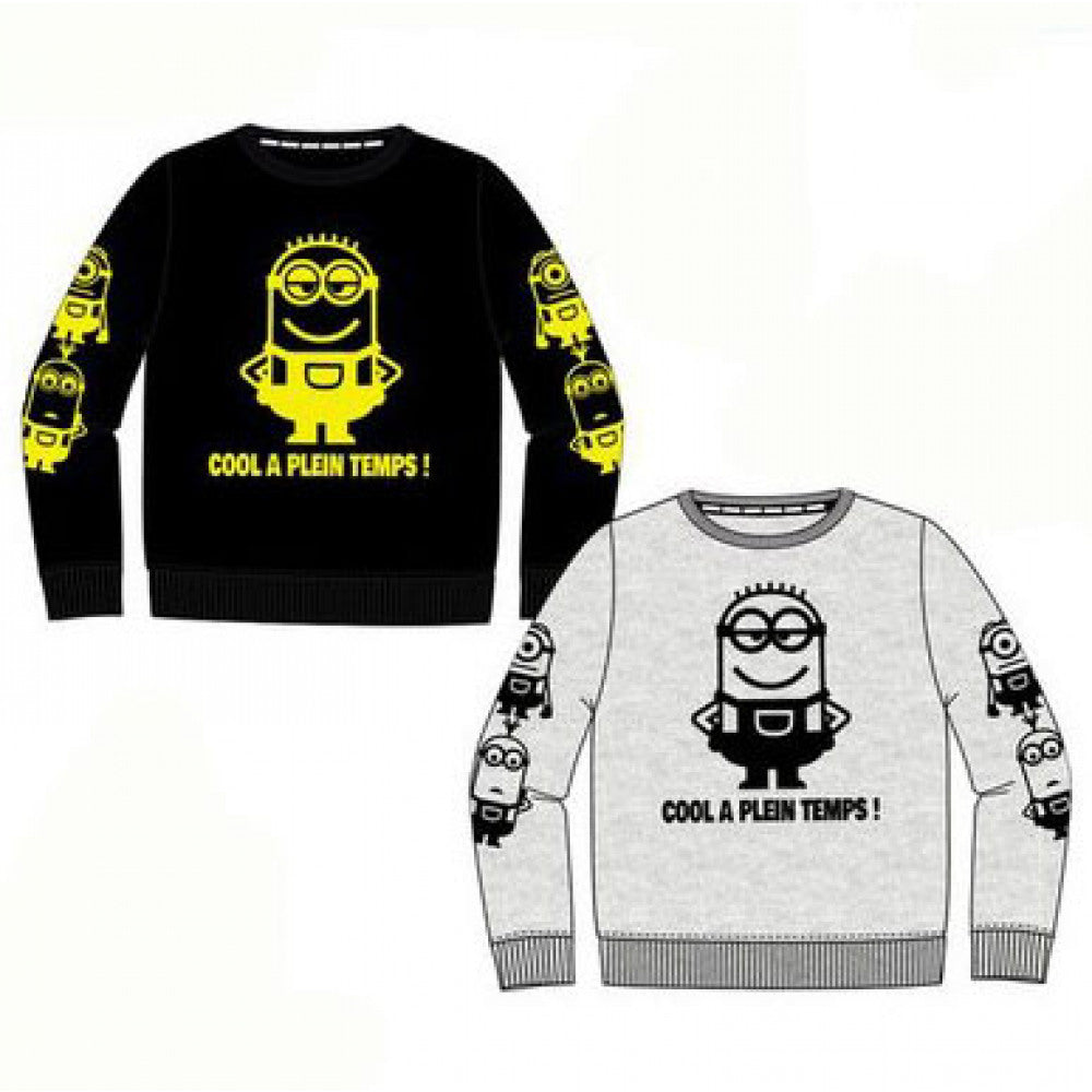 MINIONS - Sweat-shirt d'hiver