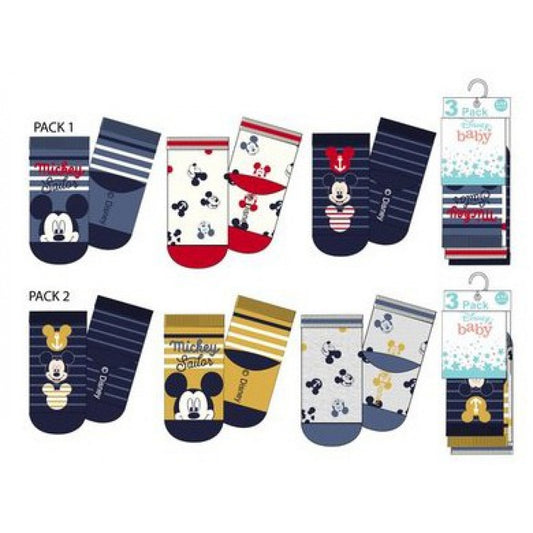 DISNEY - Chaussettes Tripack