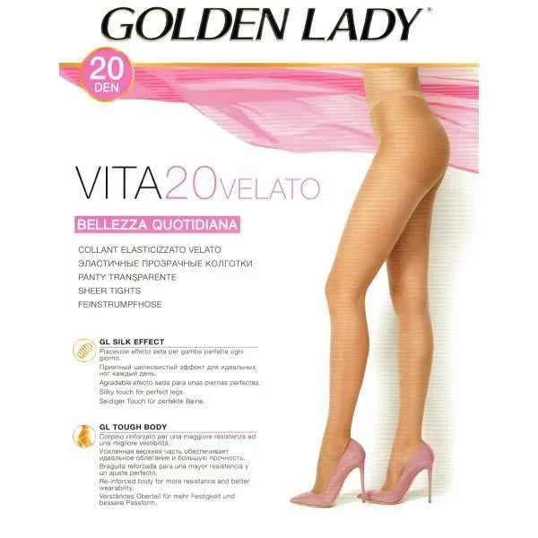 GOLDEN LADY - Collant Vita 20