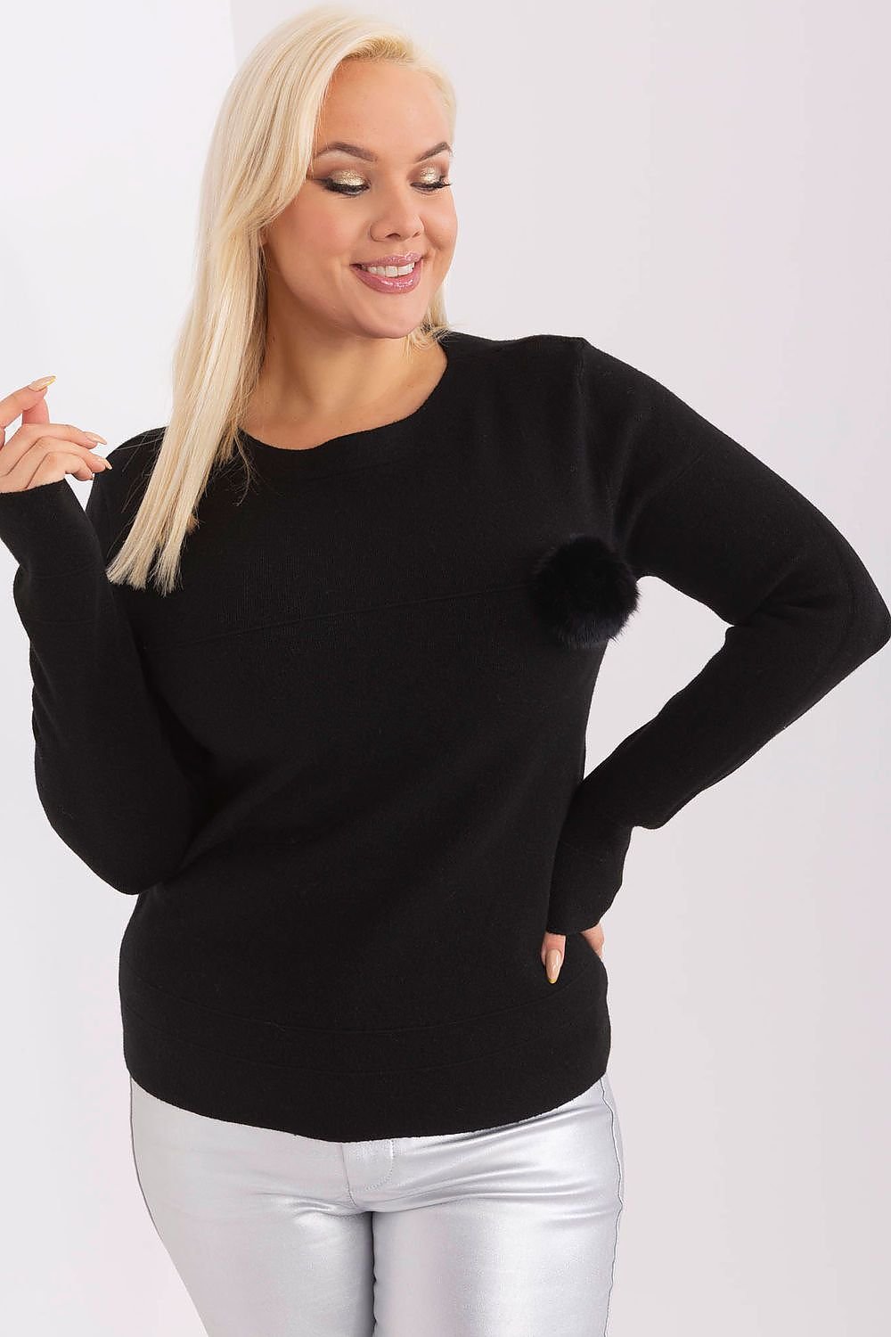 Maglione plus size model 190072 Factory Price