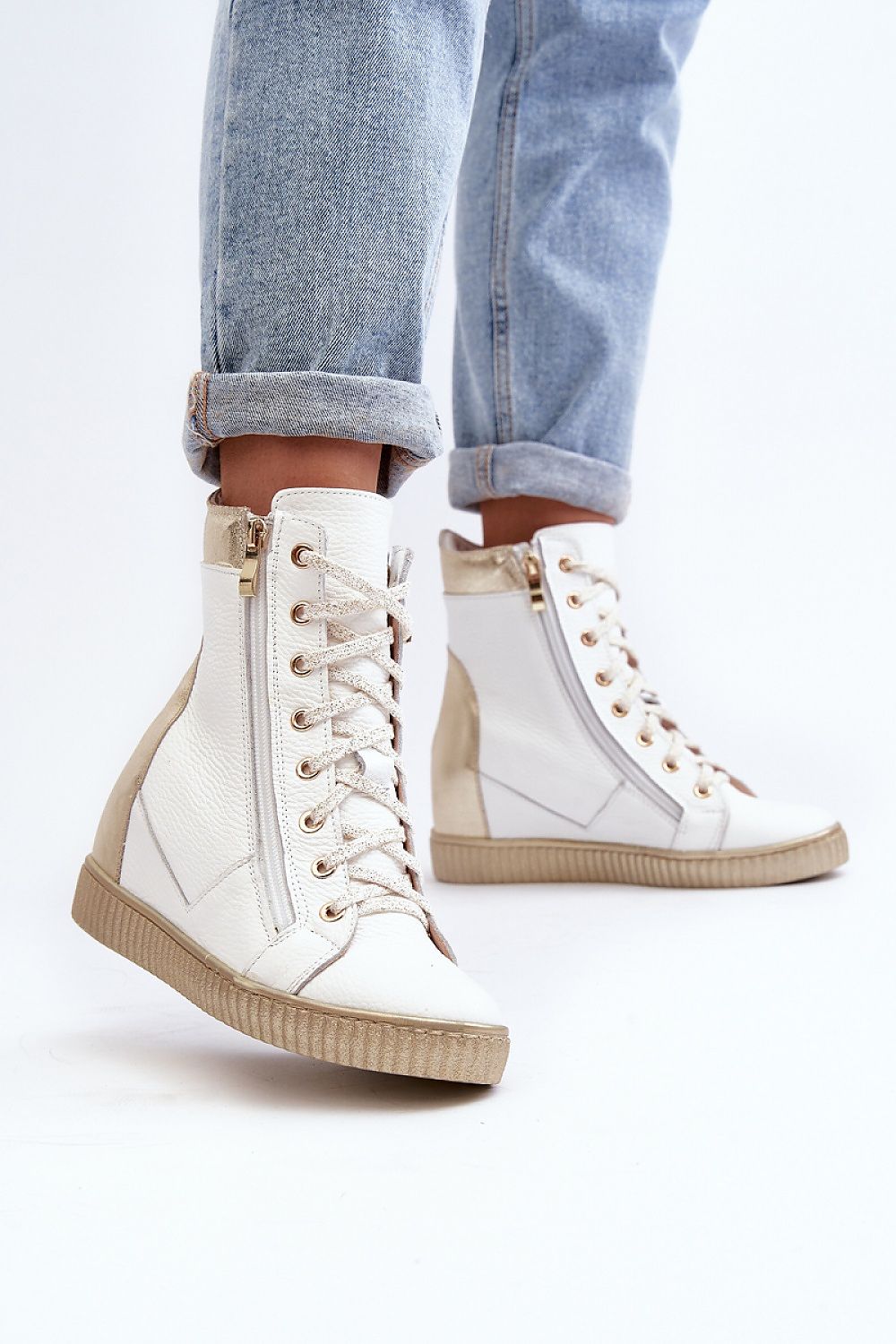 Sneakers con zeppa model 192302 Step in style