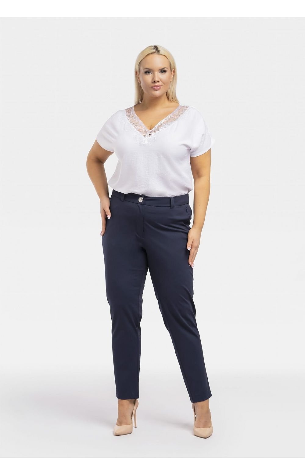 Pantaloni taglie grandi model 195034 Karko