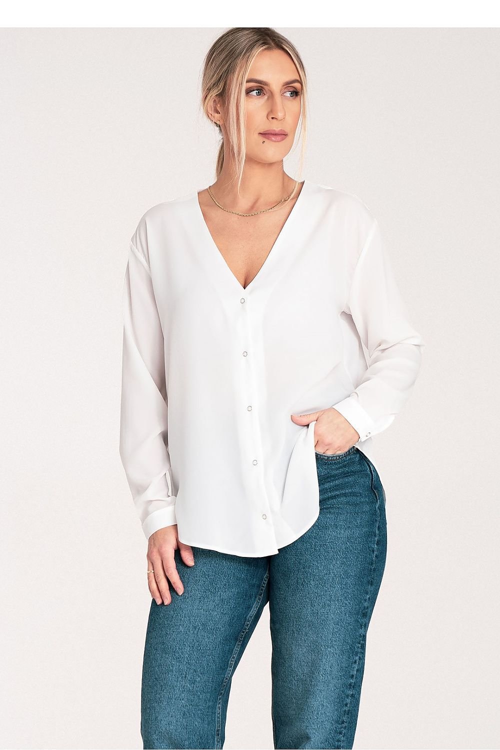 Camicia a manica lunga  model 204330 Figl