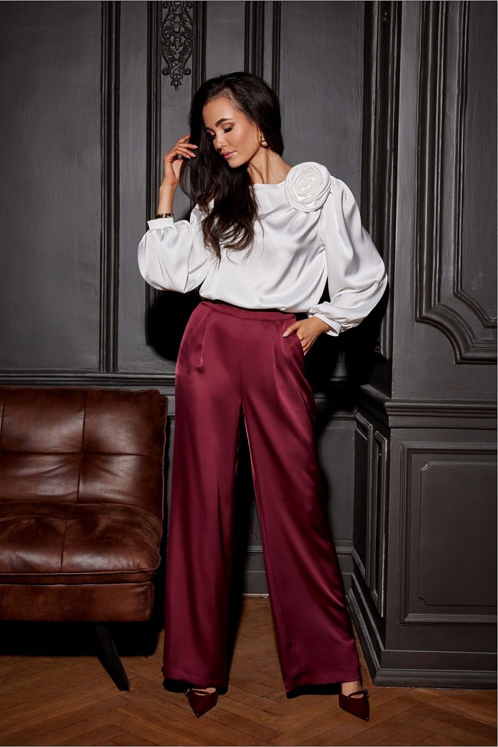 Pantaloni da donna model 204910 Roco Fashion