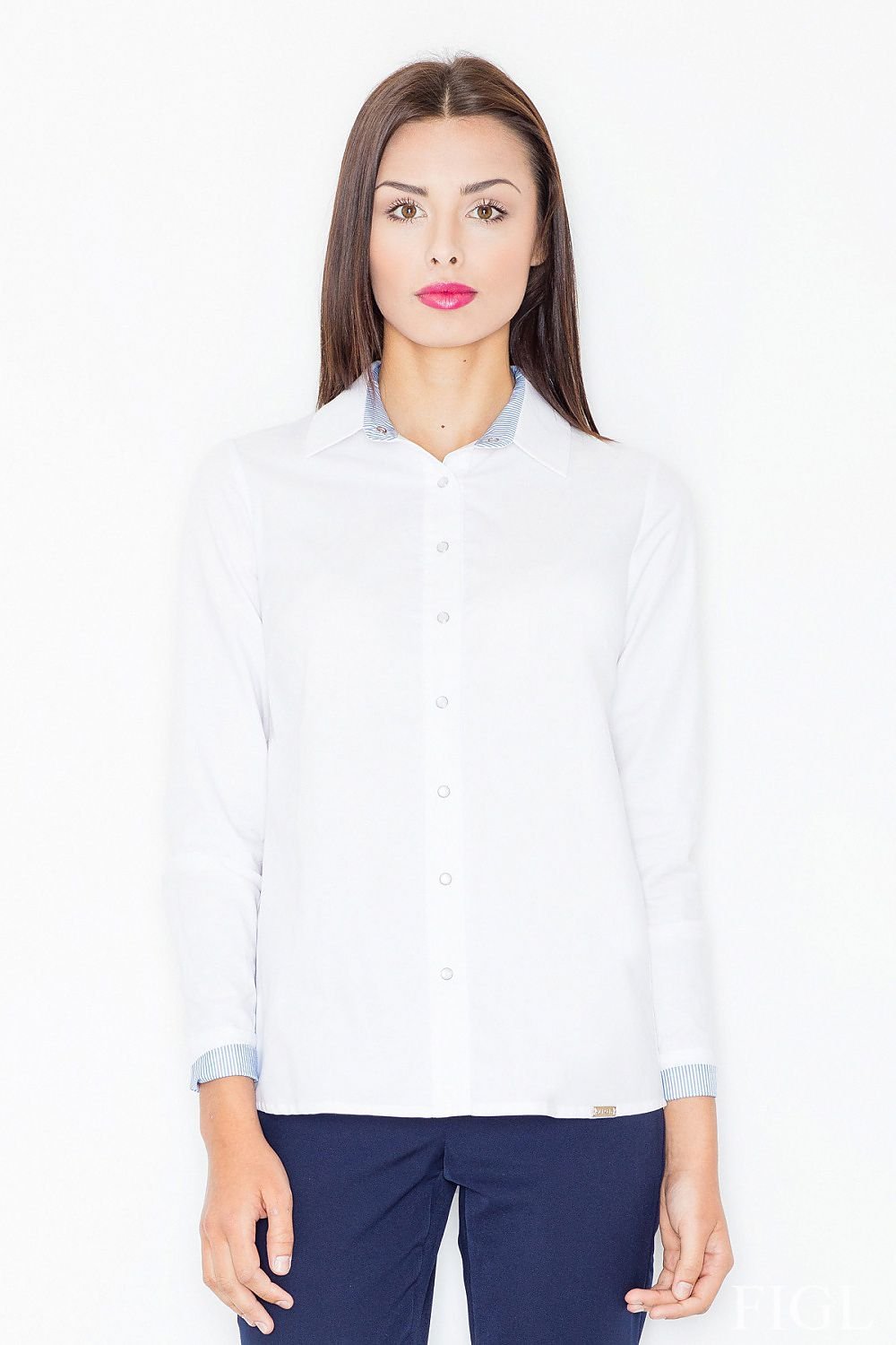 Camicia a manica lunga  model 61520 Figl