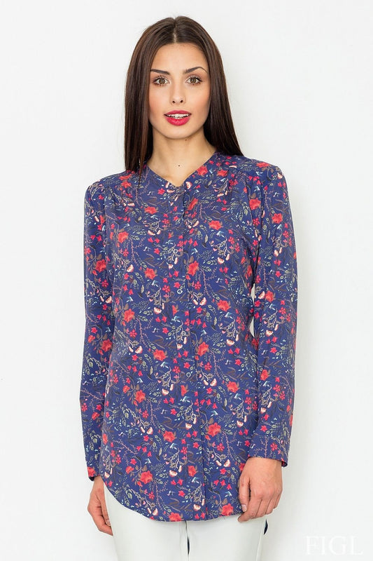 Camicia a manica lunga  model 77069 Figl