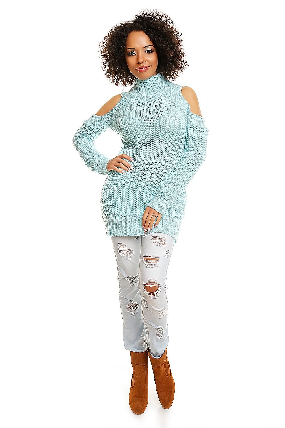 ~Gruby sweter model 84347 PeeKaBoo