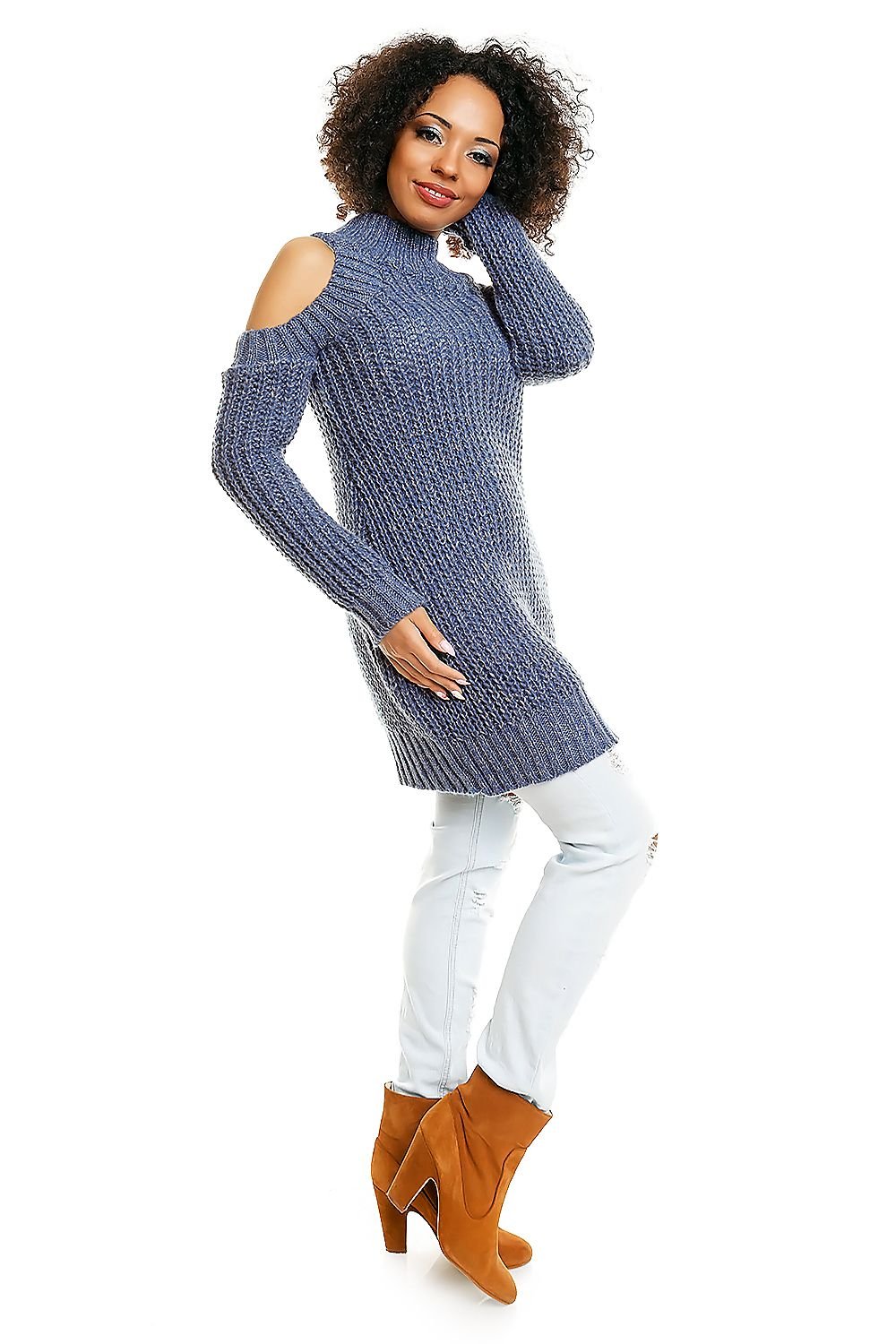 ~Gruby sweter model 84347 PeeKaBoo