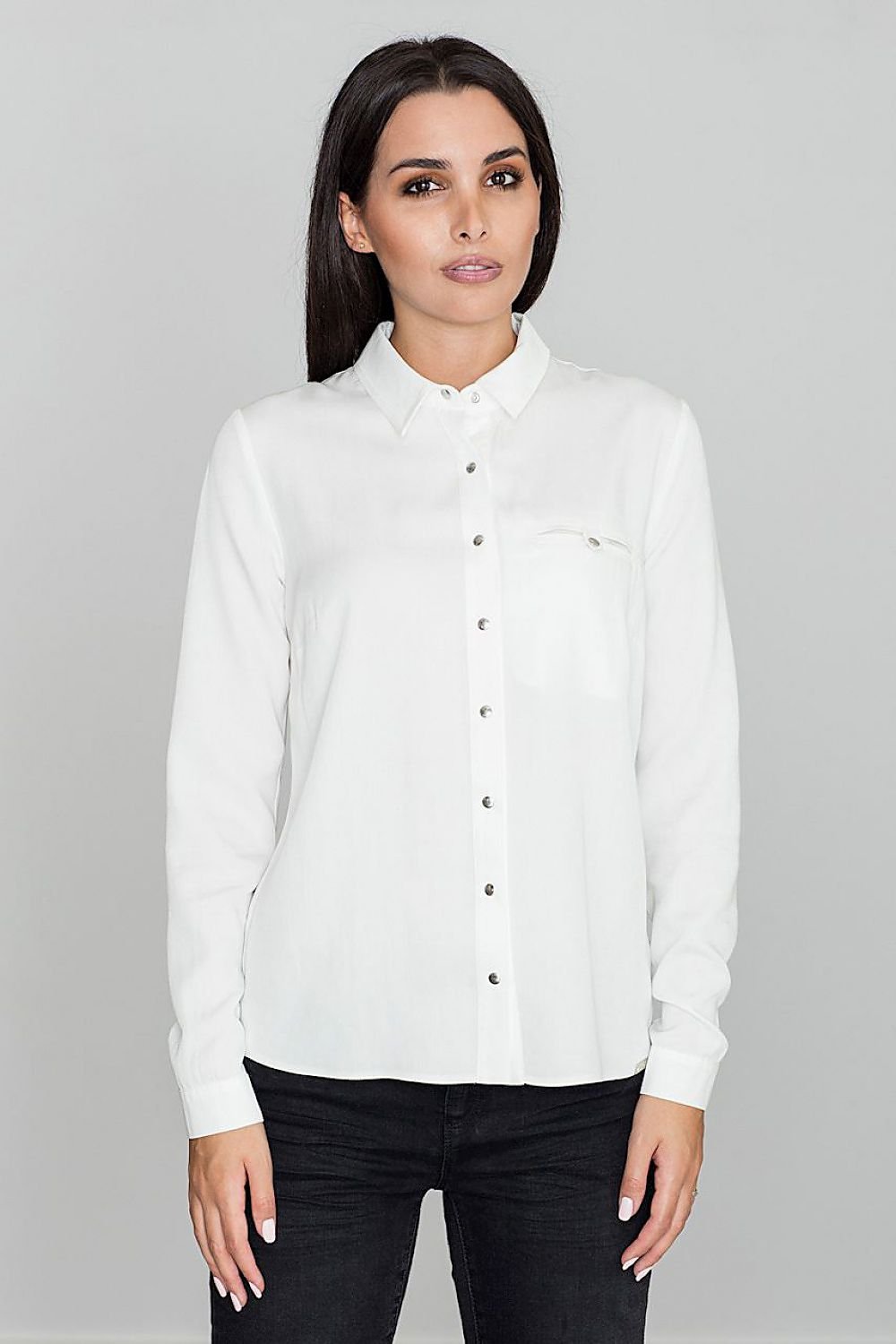 Camicia a manica lunga  model 111031 Figl