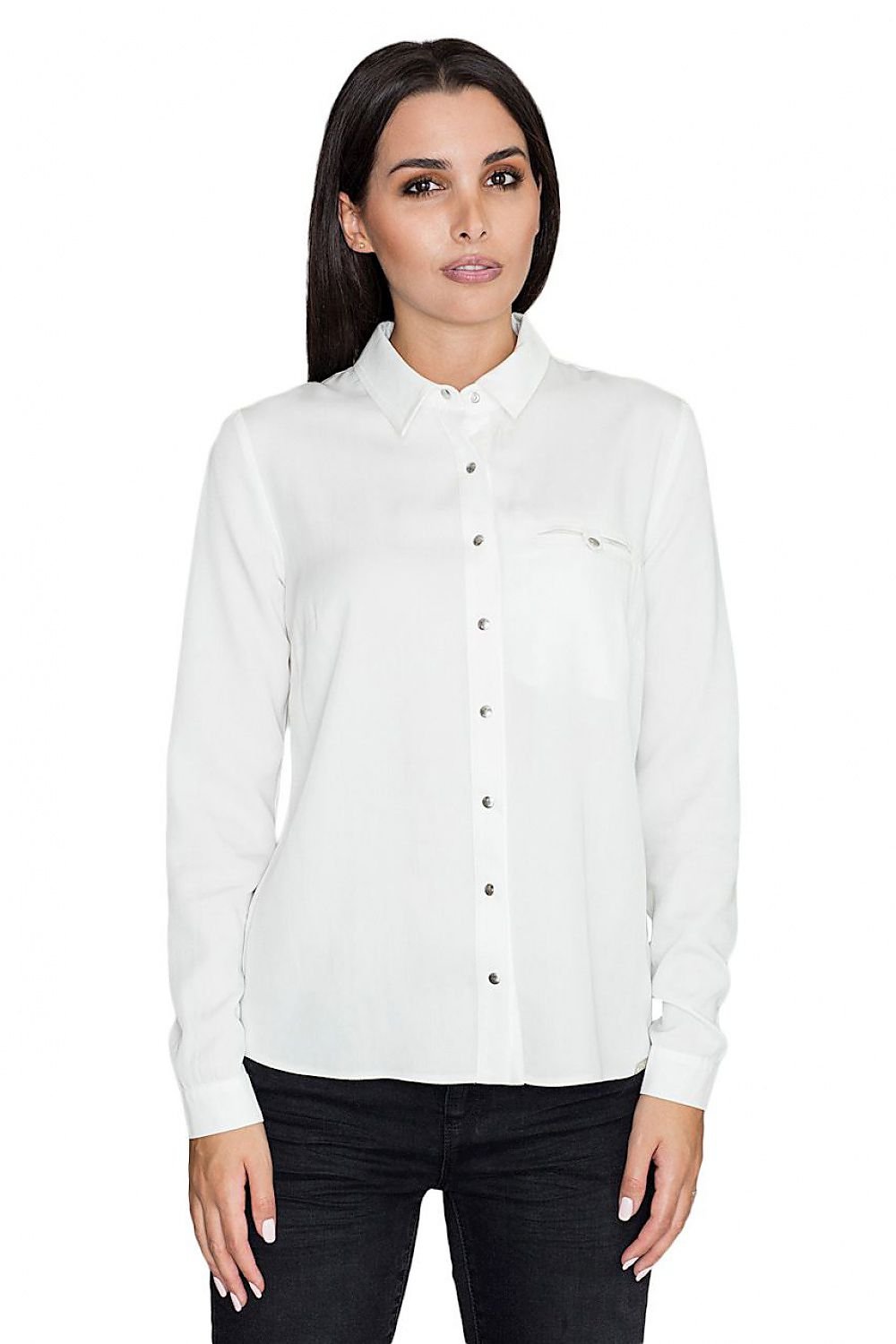 Camicia a manica lunga  model 111031 Figl