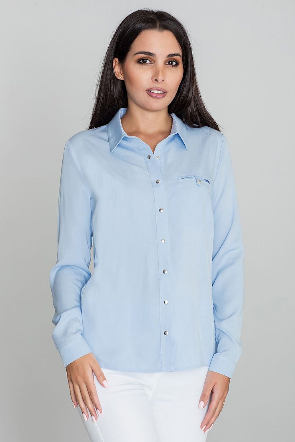 Camicia a manica lunga  model 111031 Figl