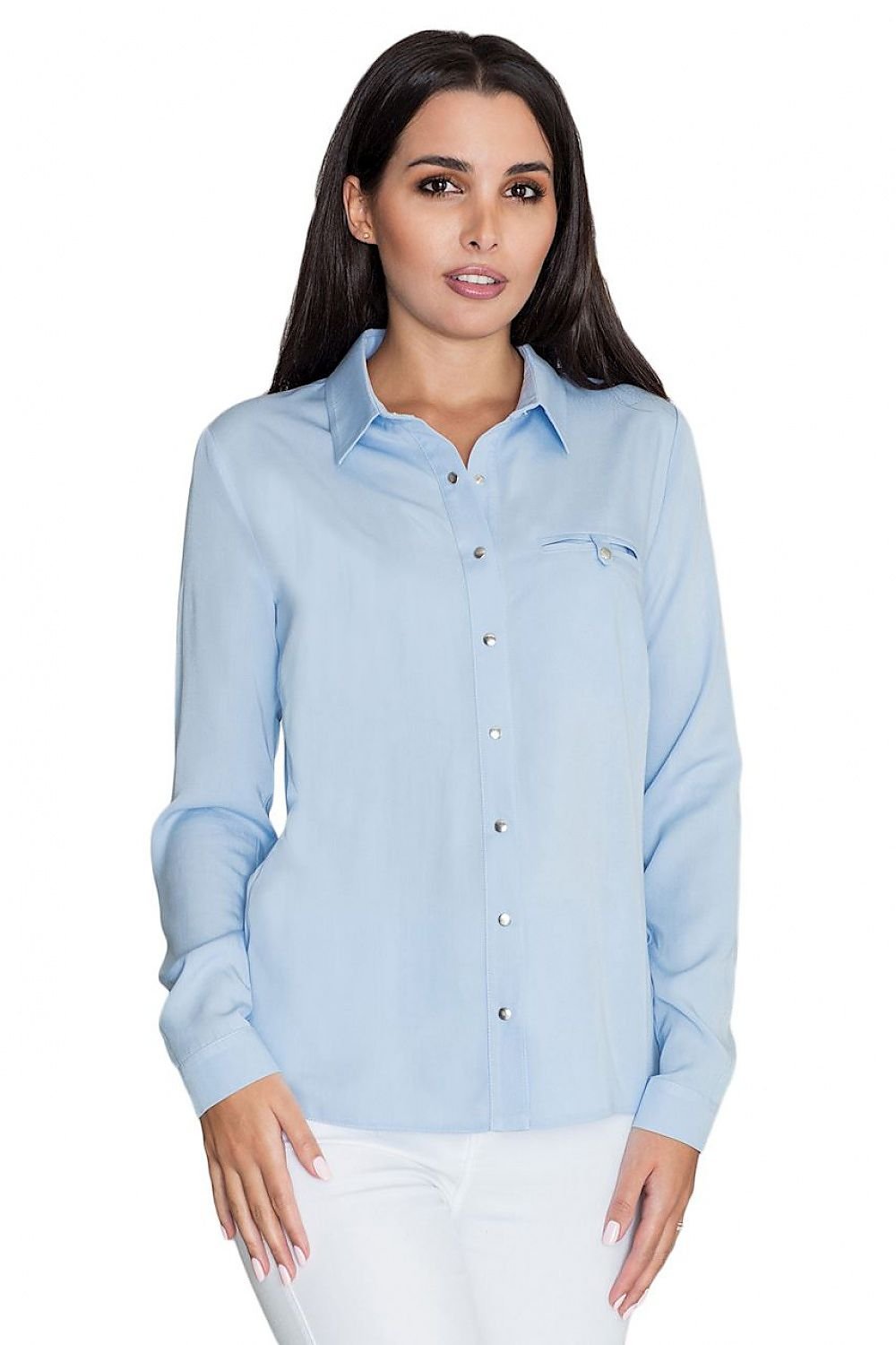 Camicia a manica lunga  model 111031 Figl