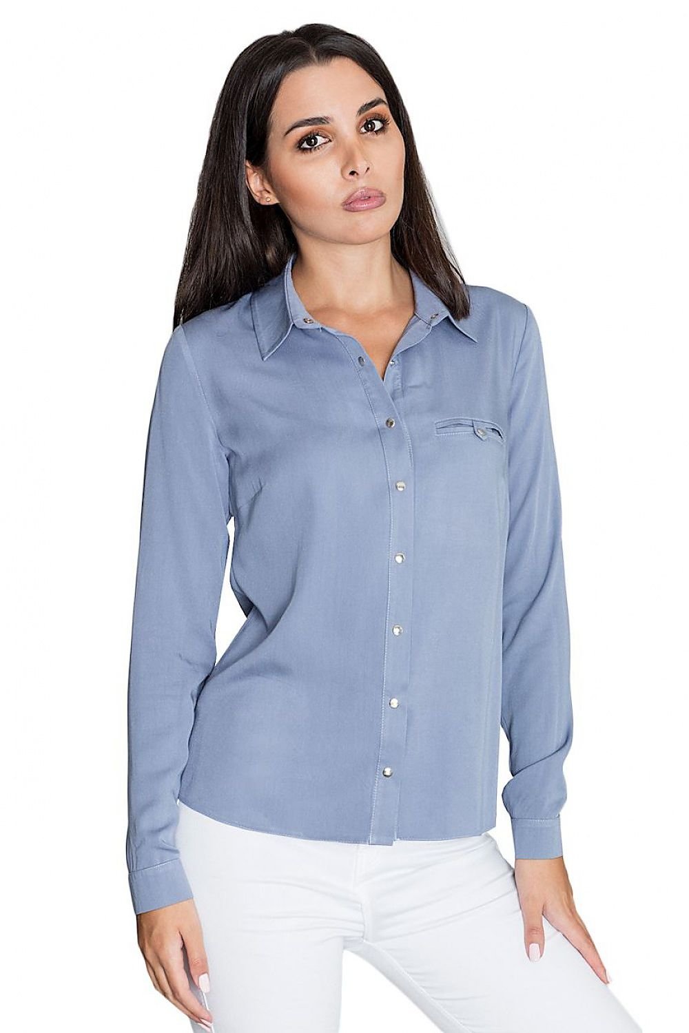 Camicia a manica lunga  model 111031 Figl