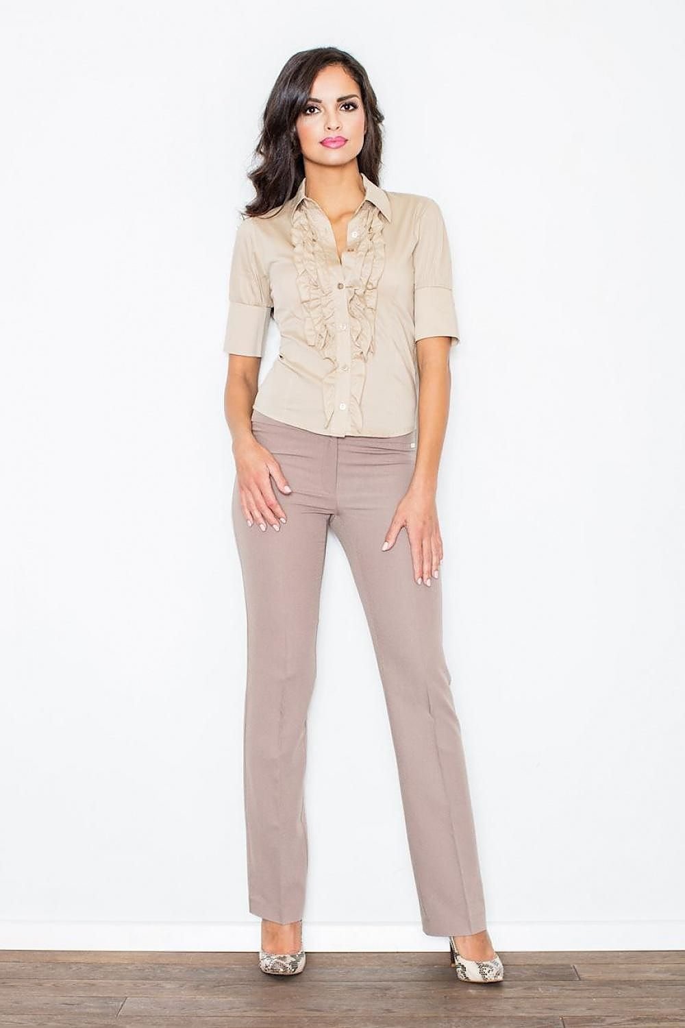 Camicia a manica corta model 111773 Figl