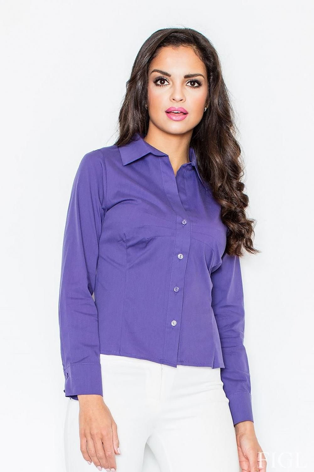 Camicia a manica lunga  model 111778 Figl