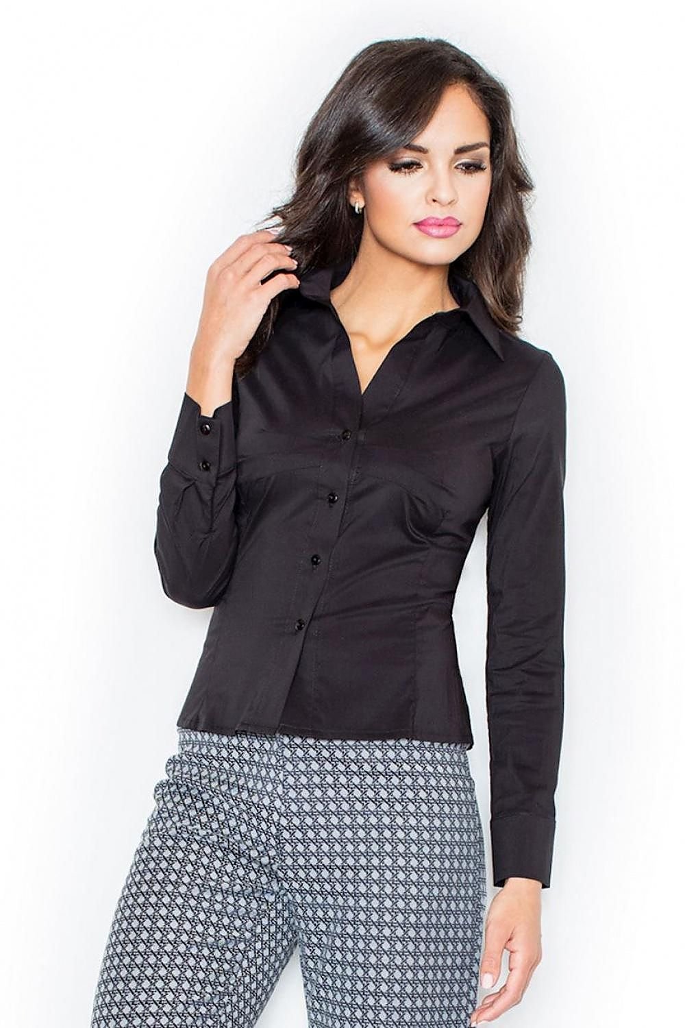 Camicia a manica lunga  model 111778 Figl