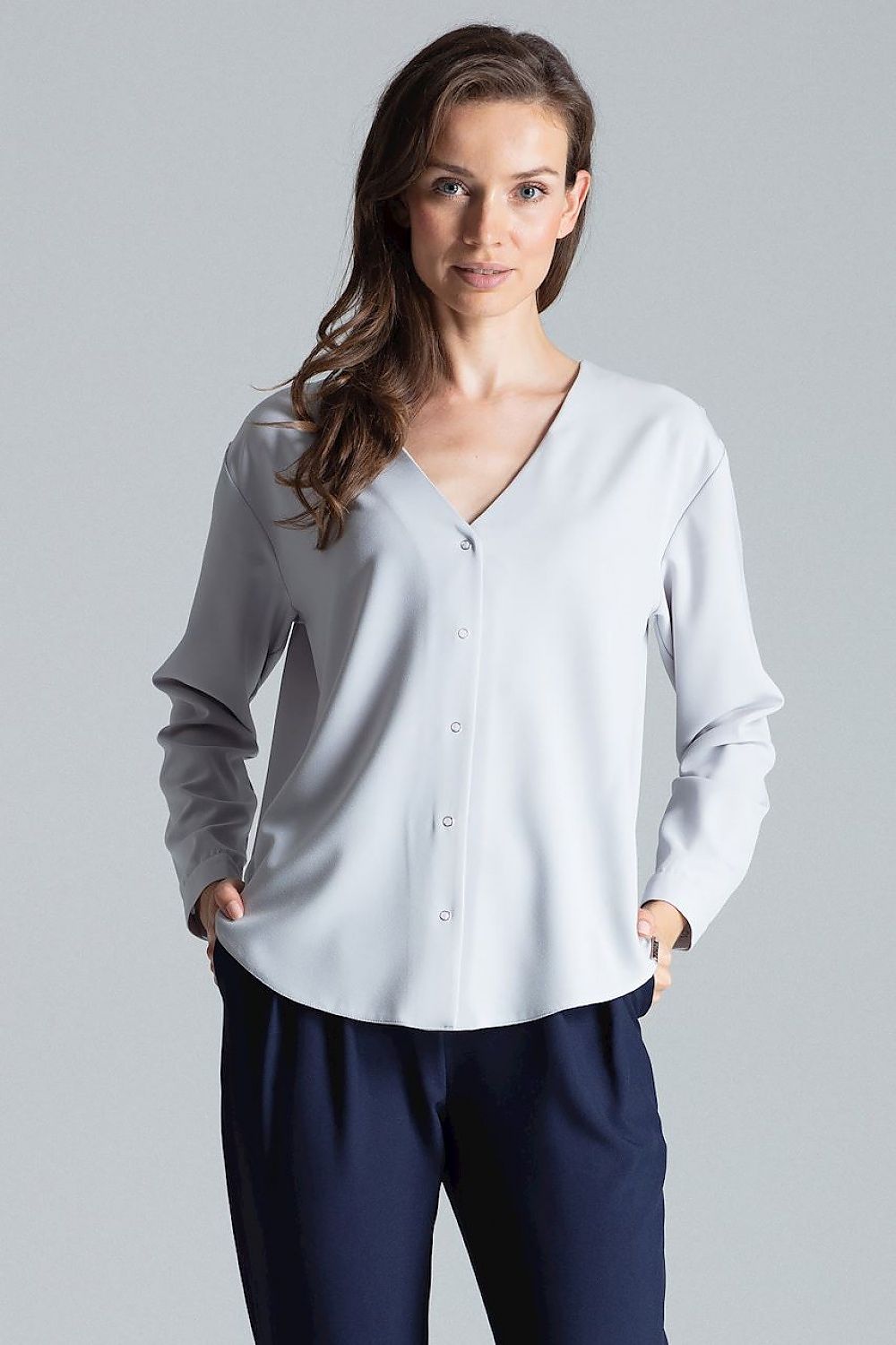 Camicia a manica lunga  model 135813 Figl