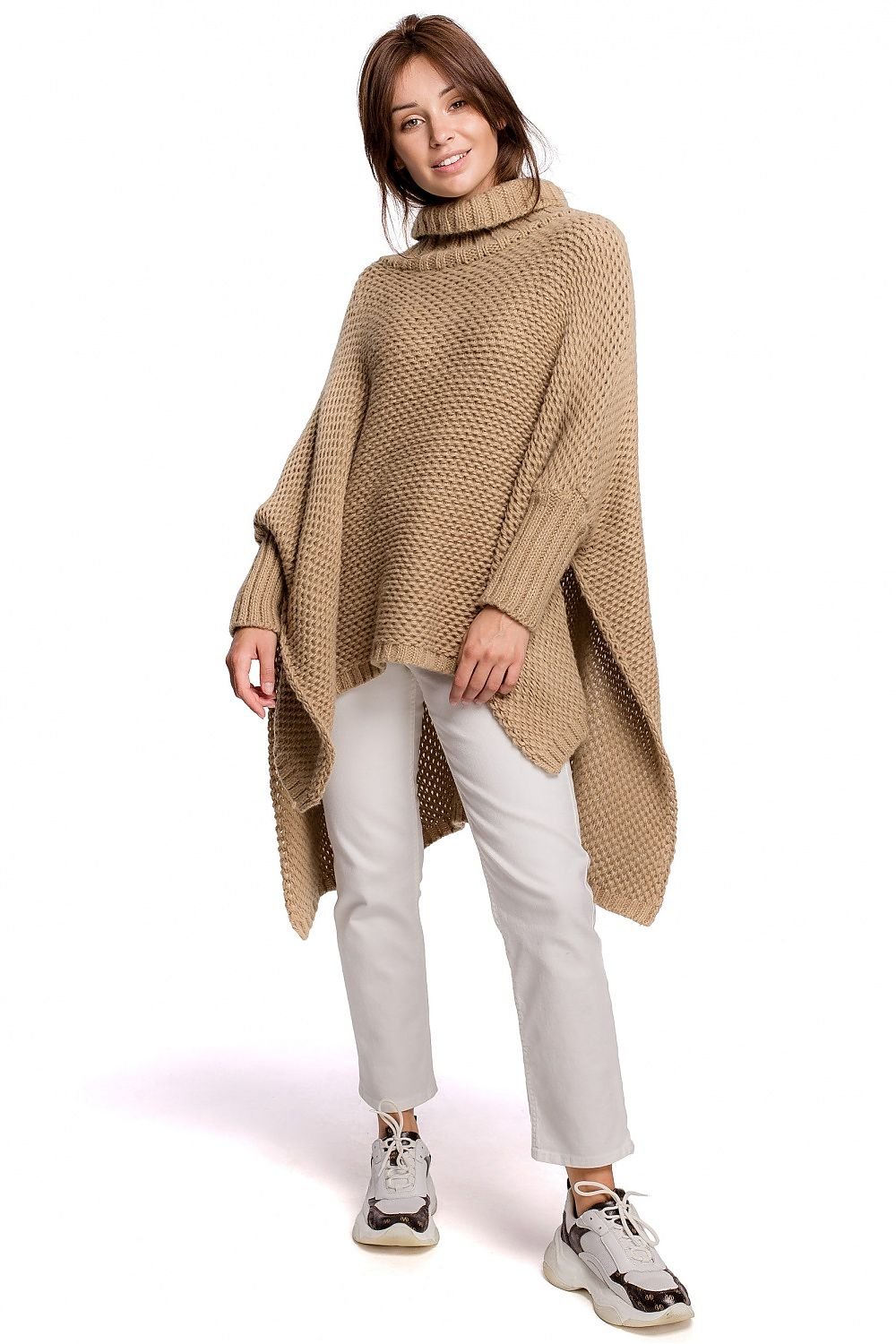 Poncho model 148266 BE Knit