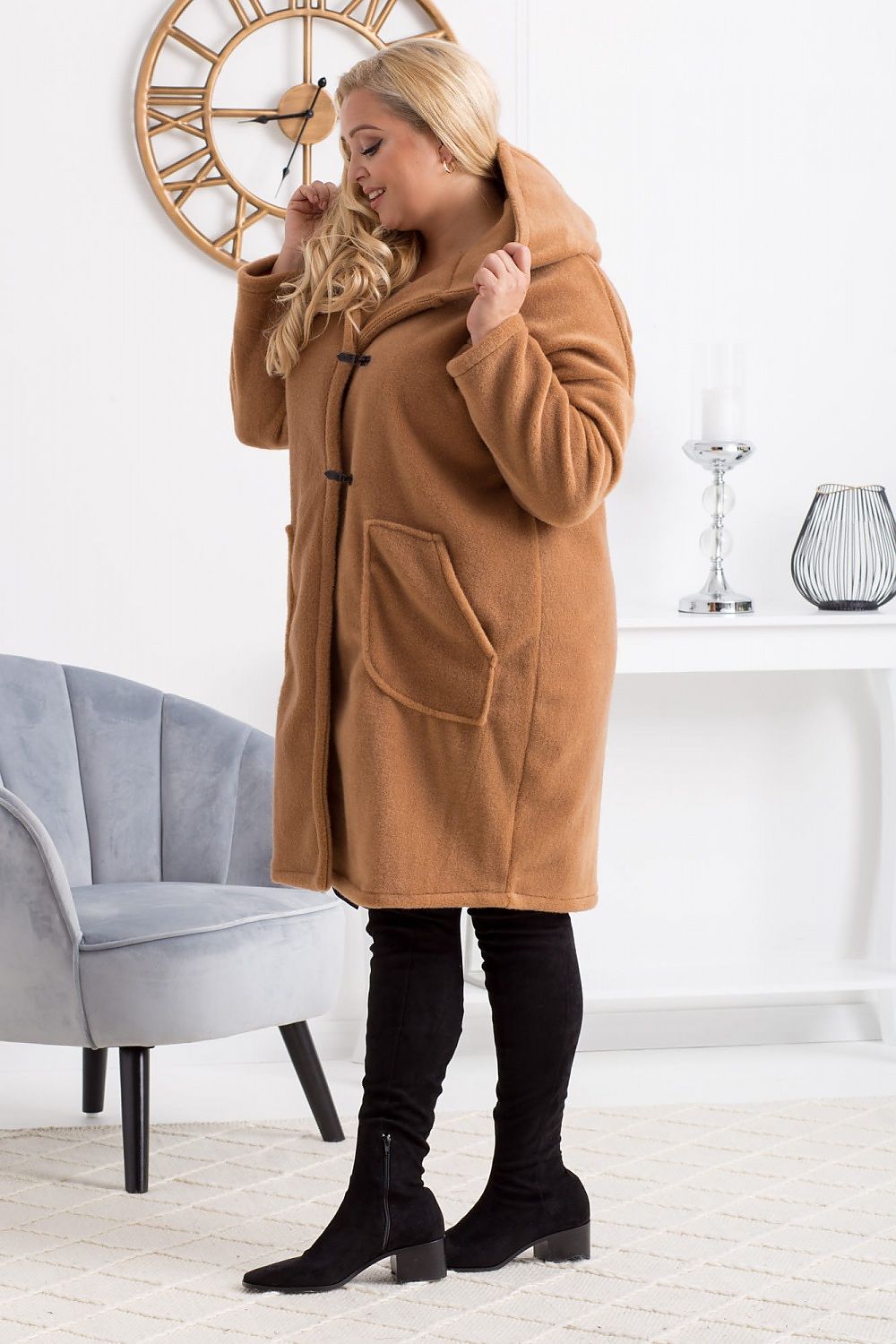 Cappotto plus size model 173087 Karko