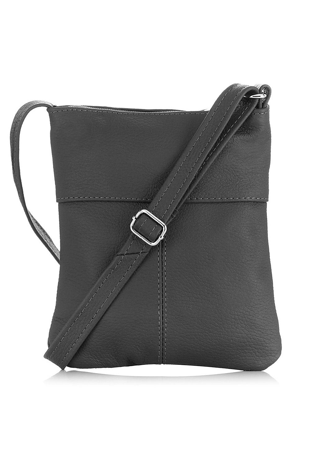 Borsa di pelle naturale model 173170 Galanter