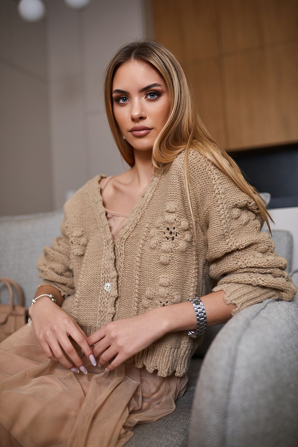 Cardigan model 184105 Fasardi