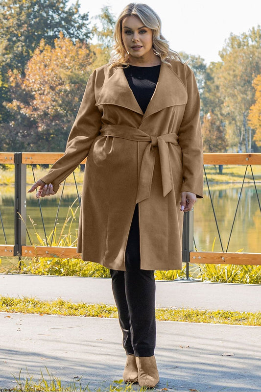 Cappotto plus size model 184903 Karko