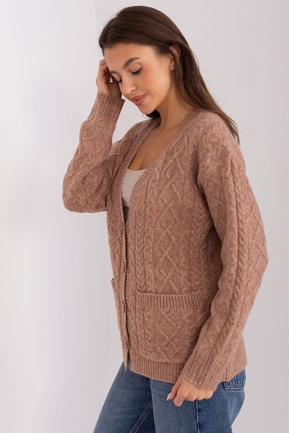 Cardigan model 186752 AT