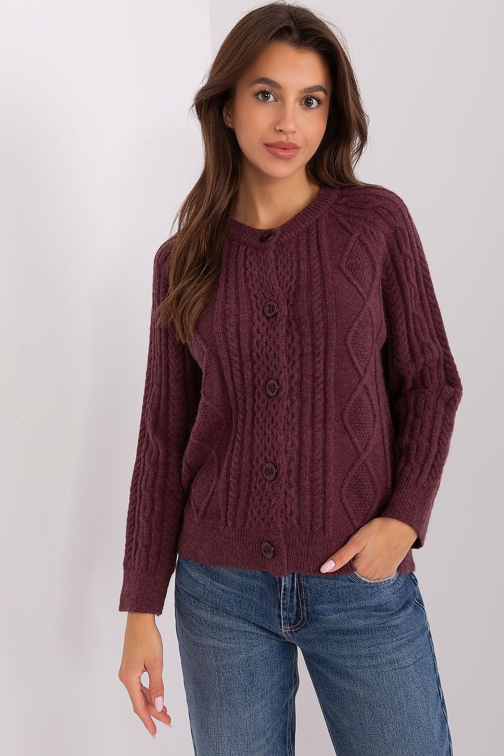 Cardigan model 187575 AT