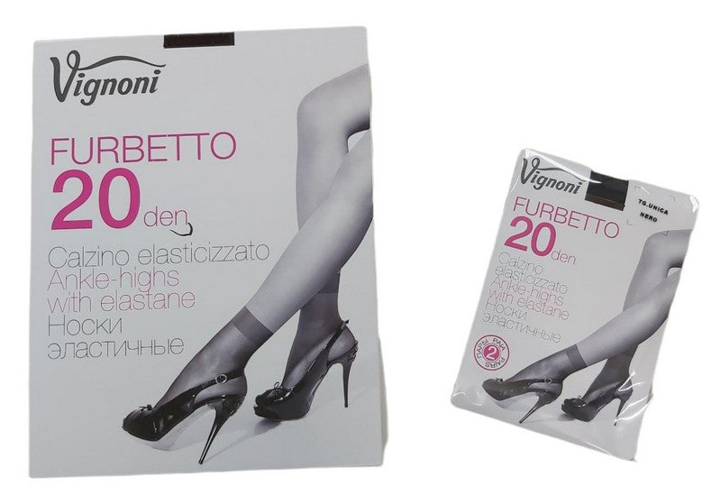 VIGNONI - Chaussettes 20 Den - Bipack